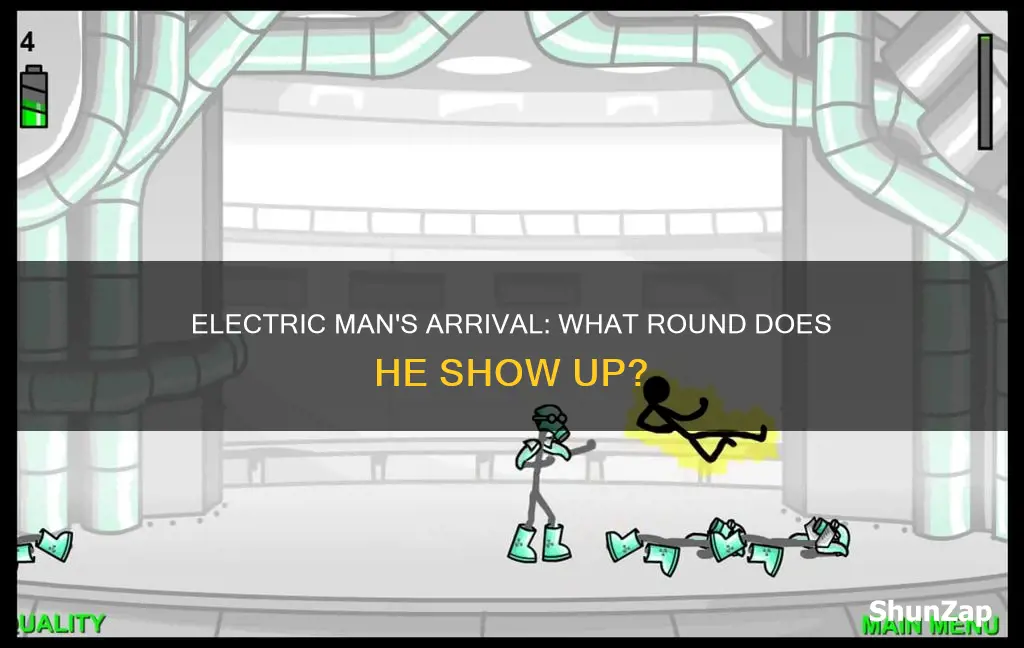 what round does the electric man come