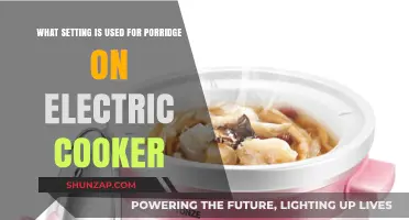 Perfect Porridge: Ideal Electric Cooker Settings for Creamy Oatmeal