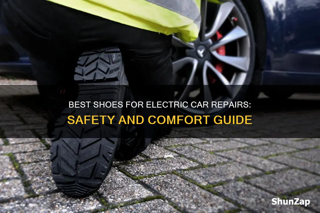 what shoes should i wear while working on electric cars