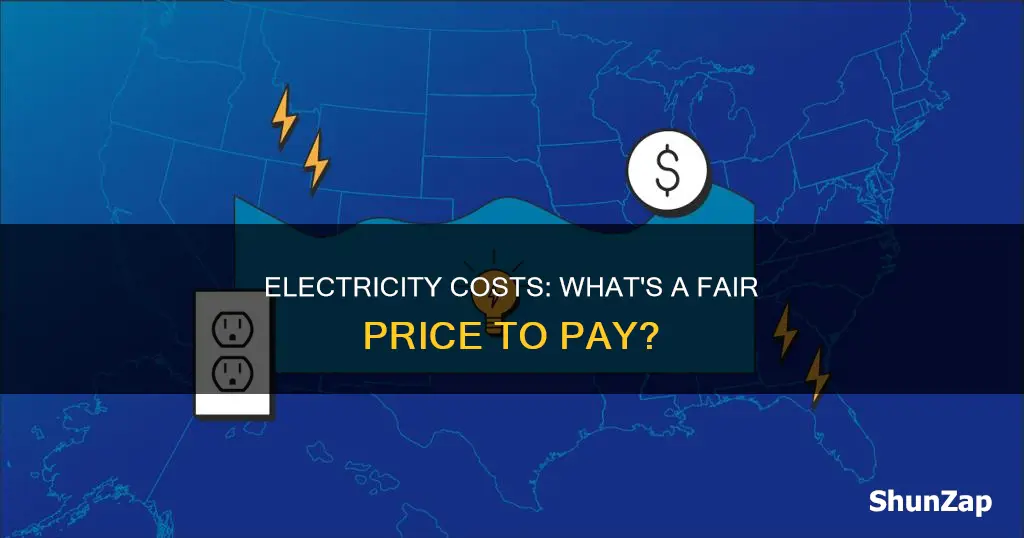 what should i be paying for electricity
