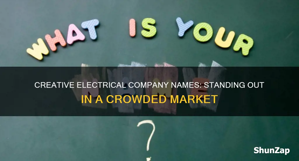 what should i name my electrical company