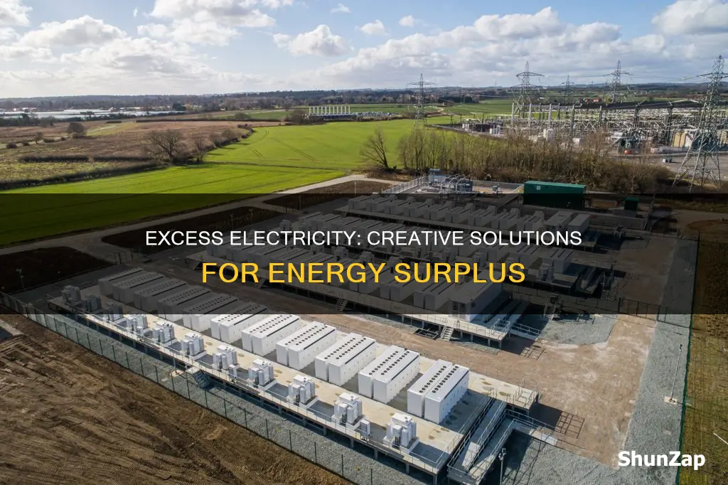 what should we do with excess electricity