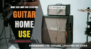 Choosing the Right Amp Size for Home Electric Guitar Practice