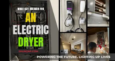 Choosing the Right Breaker Size for Your Electric Dryer