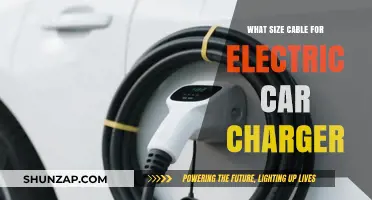 Choosing the Right Cable Size for Your Electric Car Charger