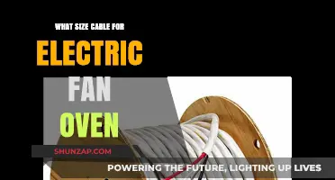 Choosing the Right Cable Size for Your Electric Fan Oven
