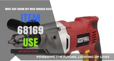 Chicago Electric Item 68169: Identifying the Correct Chuck Key Size