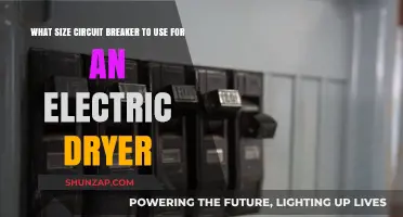 Choosing the Right Circuit Breaker Size for Your Electric Dryer