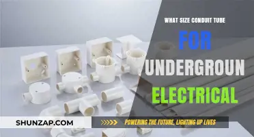 Conduit Tube Sizing for Underground Electrical: Choosing the Right Fit