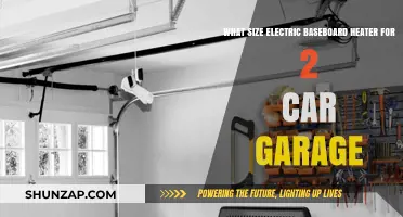 Choosing the Right Electric Baseboard Heater Size for Your 2-Car Garage