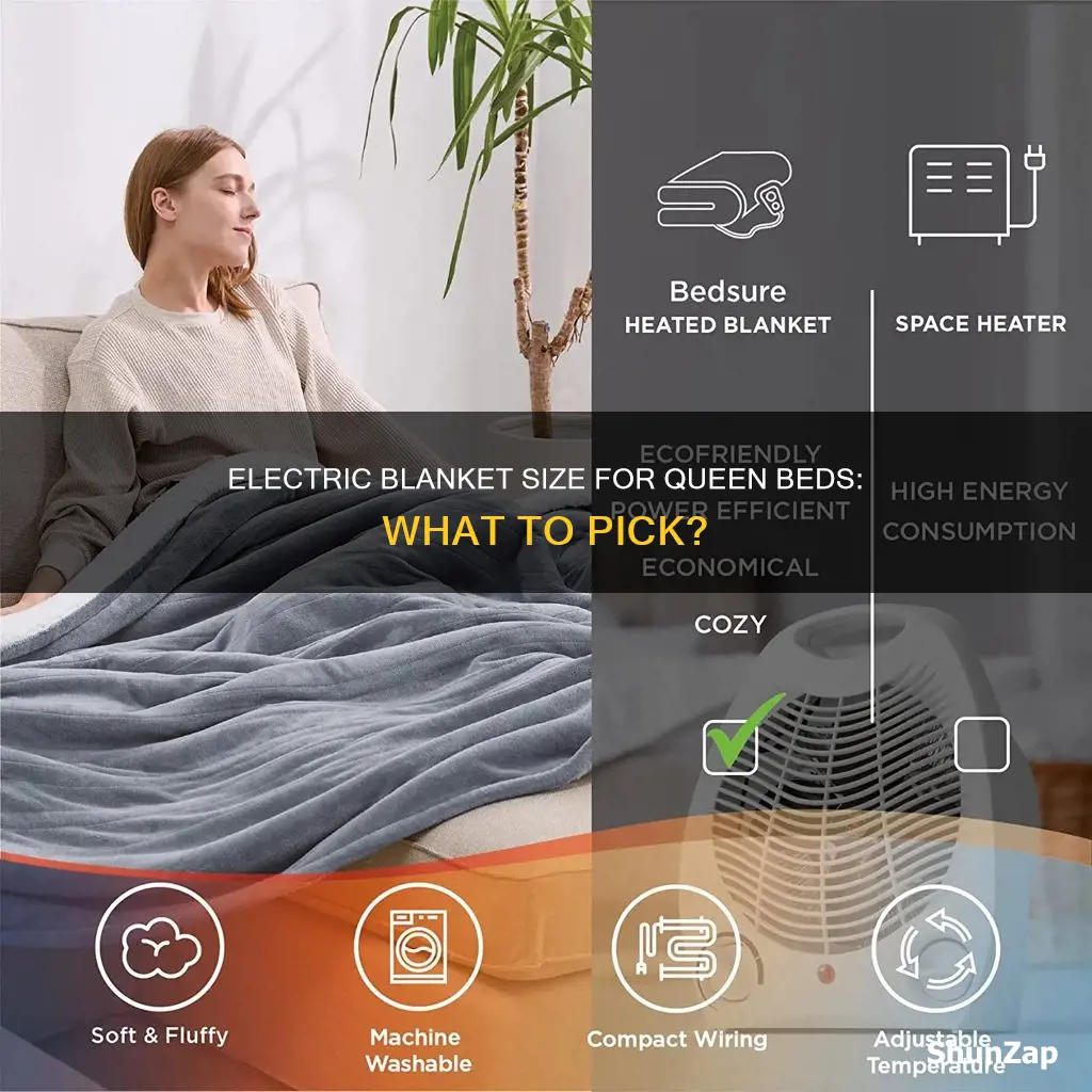 what size electric blanket for queen bed