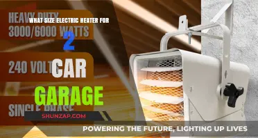 Choosing the Right Electric Heater Size for Your 2-Car Garage