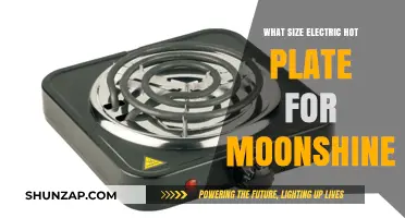Hot Plate Size for Moonshine: What You Need to Know
