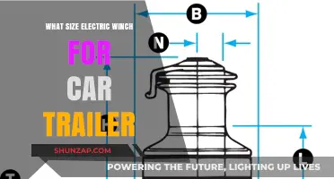 Choosing the Right Electric Winch Size for Your Car Trailer