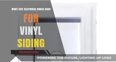 Choosing the Right Electrical Box Size for Vinyl Siding Installations