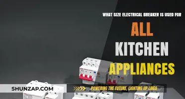 Choosing the Right Electrical Breaker Size for Kitchen Appliances