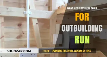 Electrical Cable Size: Outbuilding Run Considerations