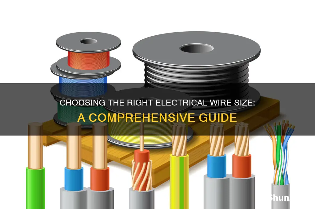 what size electrical wire should i use