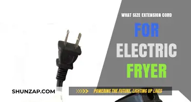 Choosing the Right Extension Cord for Your Electric Fryer