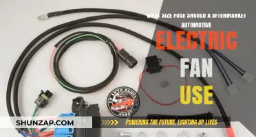 Choosing the Right Fuse Size for Your Aftermarket Electric Fan