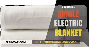 Electric Blanket Sizes: Single Bed Comfort
