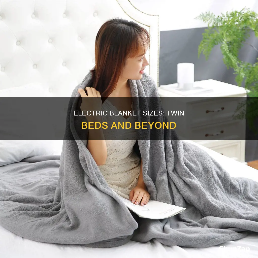 what size is a twin electric blanket