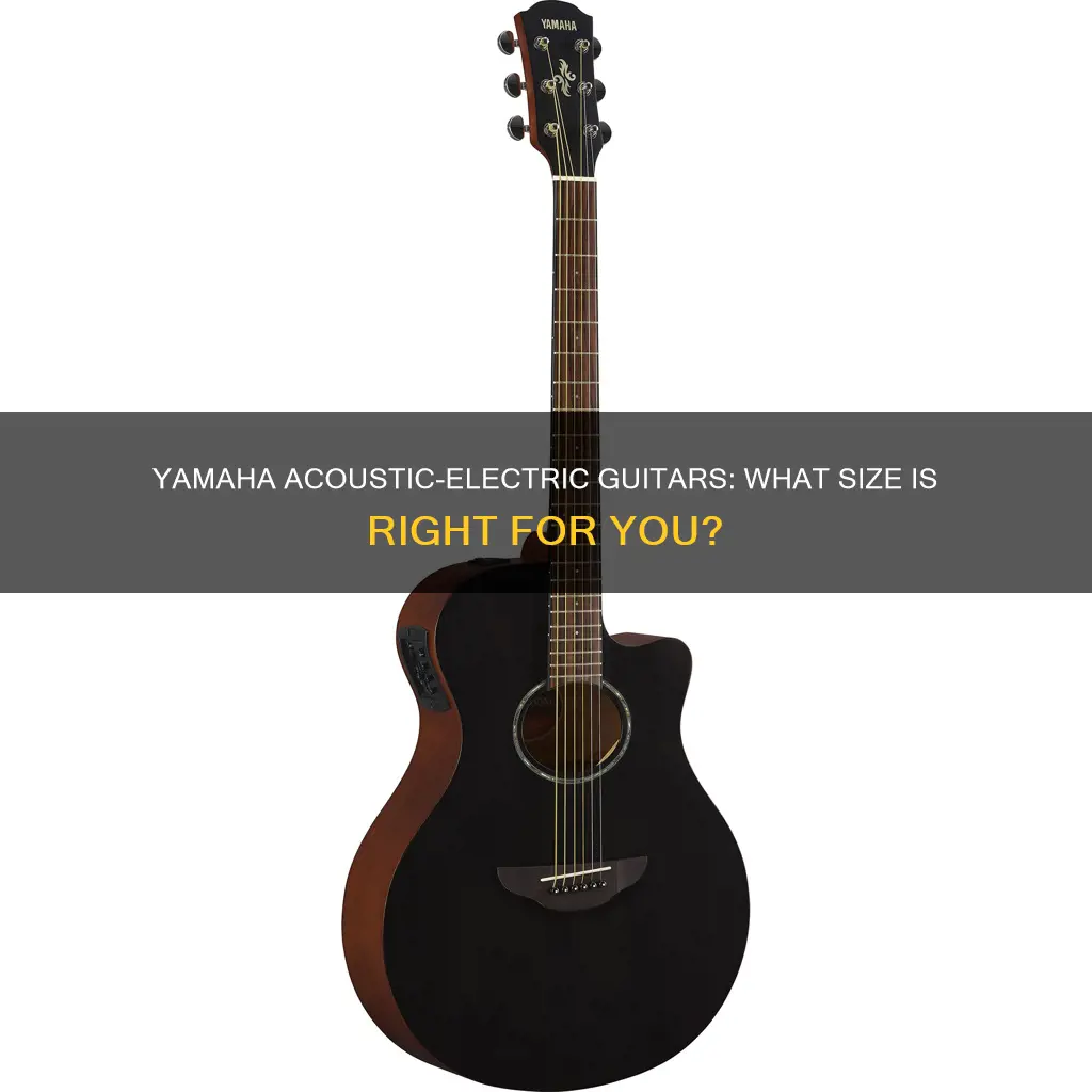 what size is my yamahaa acoustic electric