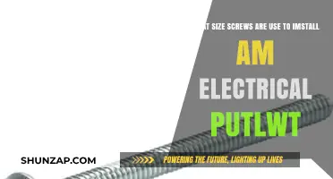 Choosing the Right Screw Size for Electrical Outlet Installation