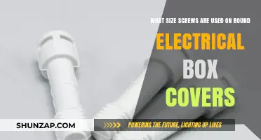 Choosing the Right Screws for Round Electrical Box Covers