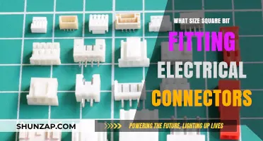 Square Bit Sizing for Electrical Connectors