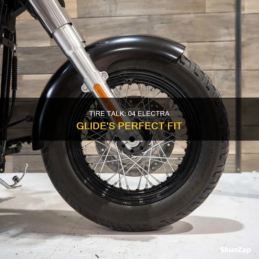 what size tires on 04 electra glide