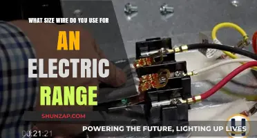 Choosing the Right Wire Size for Your Electric Range: A Guide