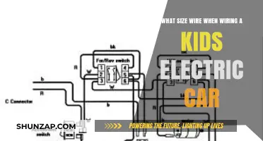 Choosing the Right Wire Size for Your Kid's Electric Car
