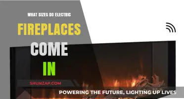 Electric Fireplaces: Sizes, Options, and Customization