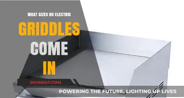 The Many Sizes of Electric Griddles: A Comprehensive Guide