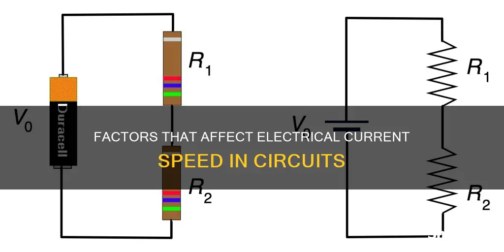 what slows electricity down in a circuit