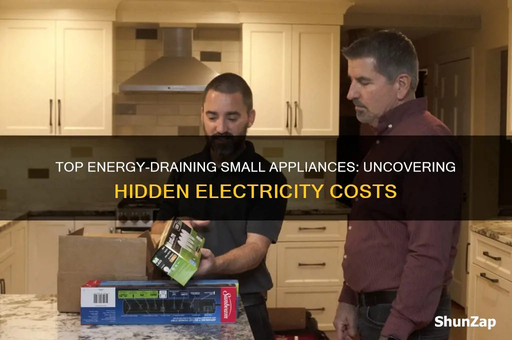 what small appliances use the most electricity