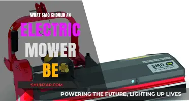 Electric Mower SMO: What's the Ideal Setting?