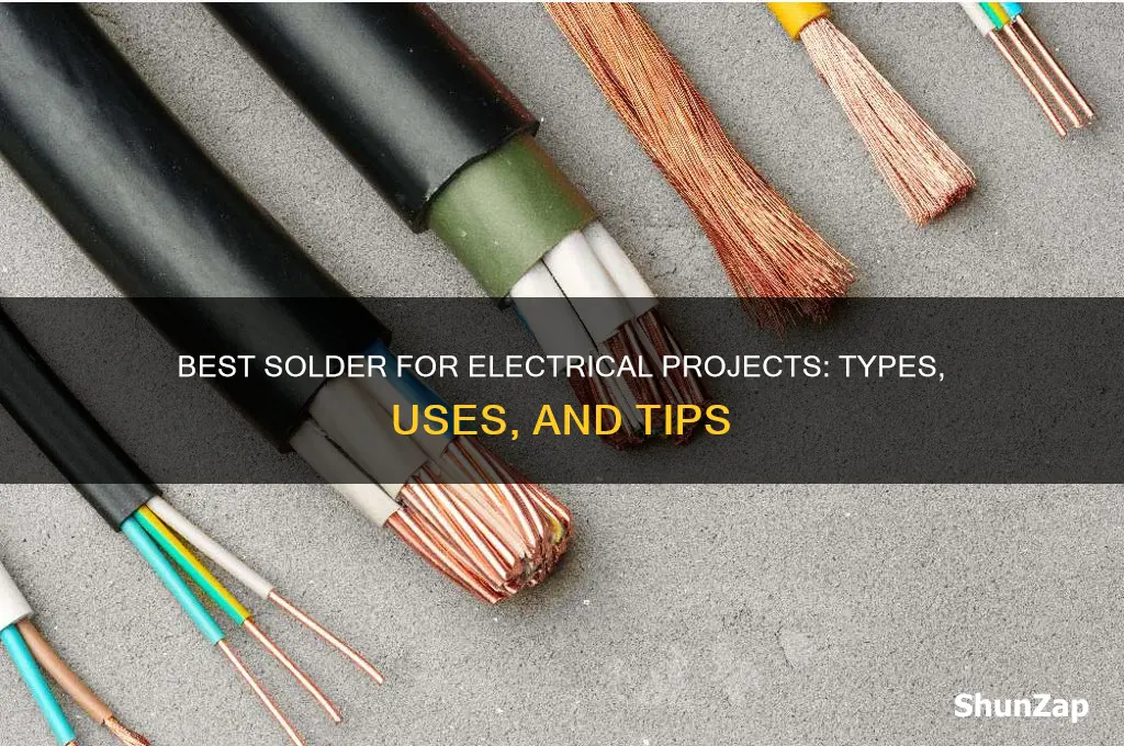 what solder use electrical