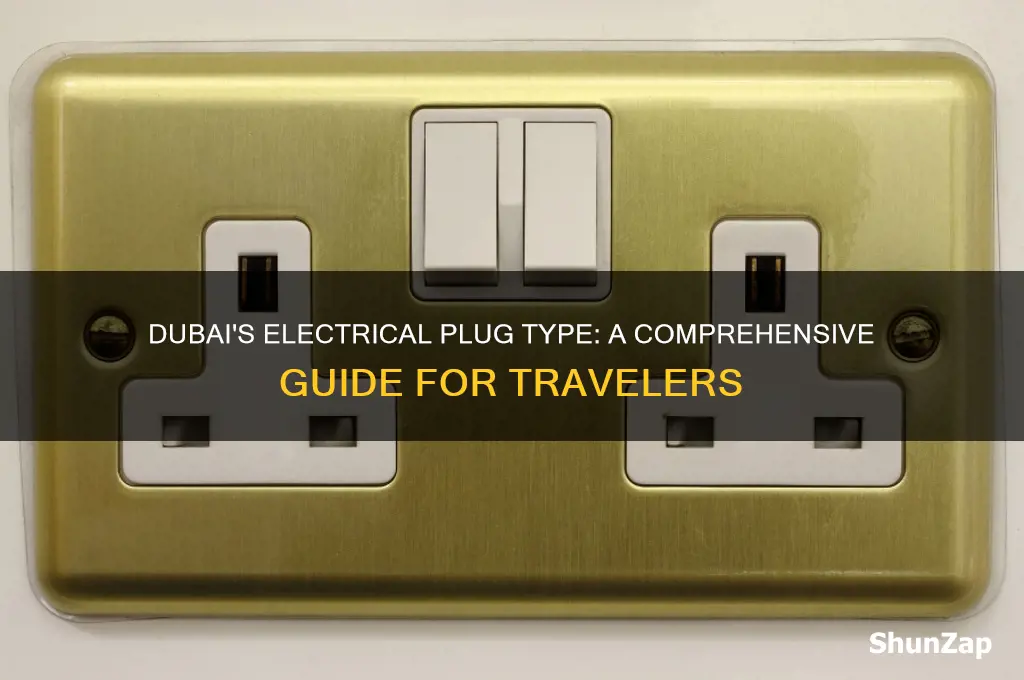 what sort of electrical plug is used in dubai