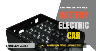 Electric Car Battery Drain: How Speed Impacts Energy Consumption