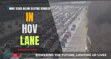 Which States Allow Electric Cars in HOV Lanes?