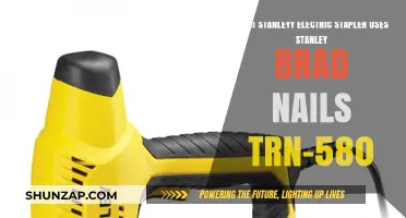 Stanley Electric Stapler Compatibility with TRN-580 Brad Nails Explained