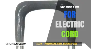 Essential Staples for Securing Electric Cords: A Comprehensive Guide