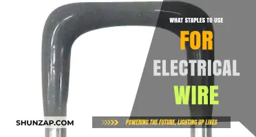 Choosing the Right Staples for Secure Electrical Wire Installation