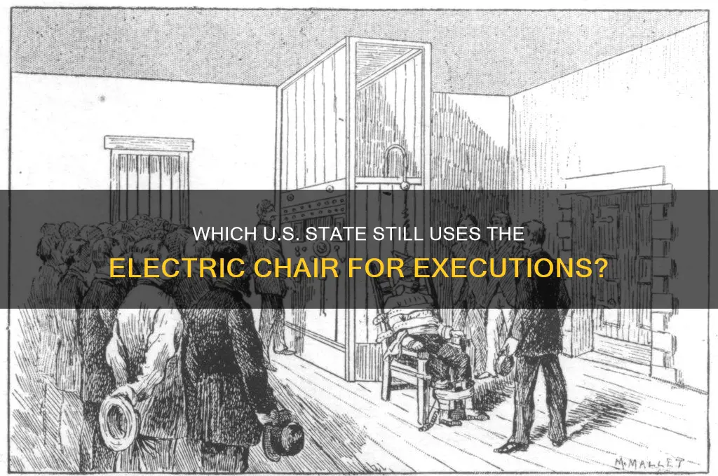 what state still uses the electric chaur