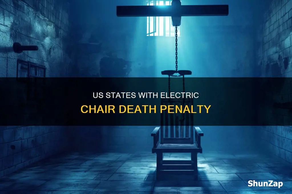 what states allow electric chair death penalty