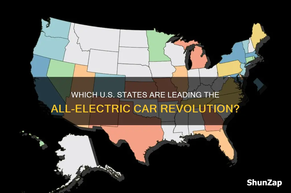 what states are going all electric cars