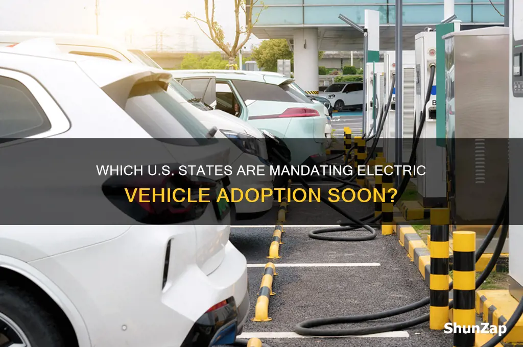 what states are mandating electric cars