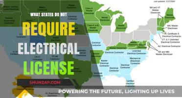 Electrical Work and License Exempt States